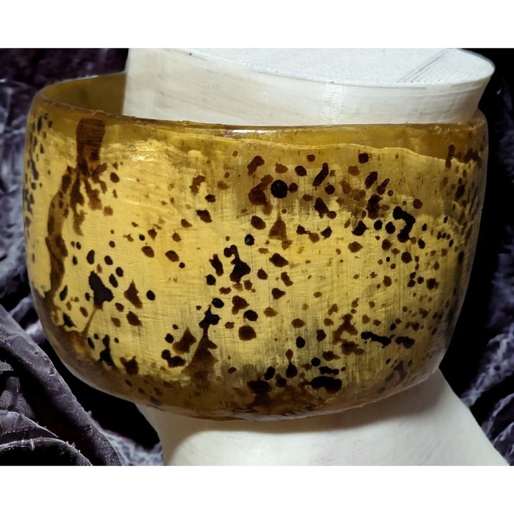 Abstract Earthy Bangle Bracelet - Picture 7 of 8